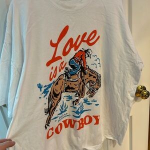 Love is a Cowboy Tshirt